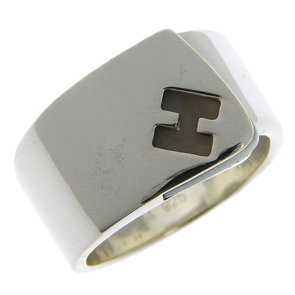 HERMES Candy ring Ring Silver #6.25(US Size) Women - Picture 1 of 6